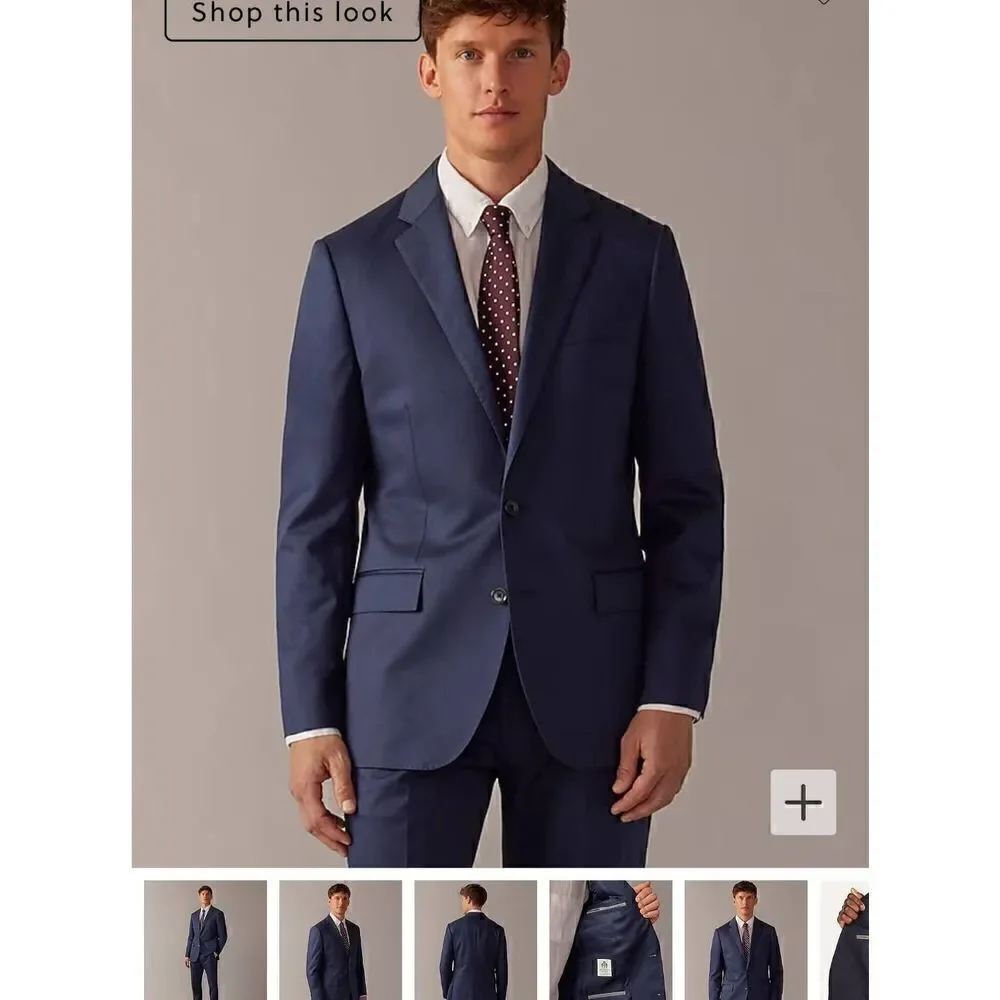J.Crew Ludlow Classic Fit Suit Jacket 39R
